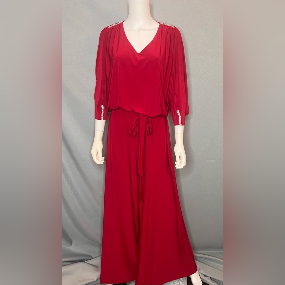 Elegant Red jumpsuit